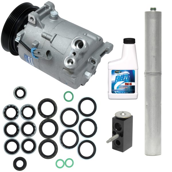 19130591 GM 89025003 NEW A/C Compressor Pontiac Solstice 06-2010 Saturn Sky FULL AC KIT 1521505